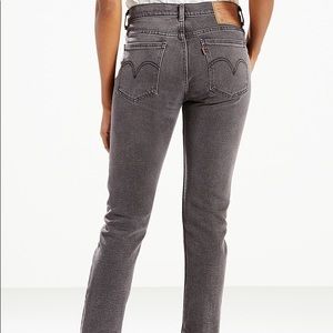 Levi's Orange Tab 505C Cropped Jeans Raw Hem